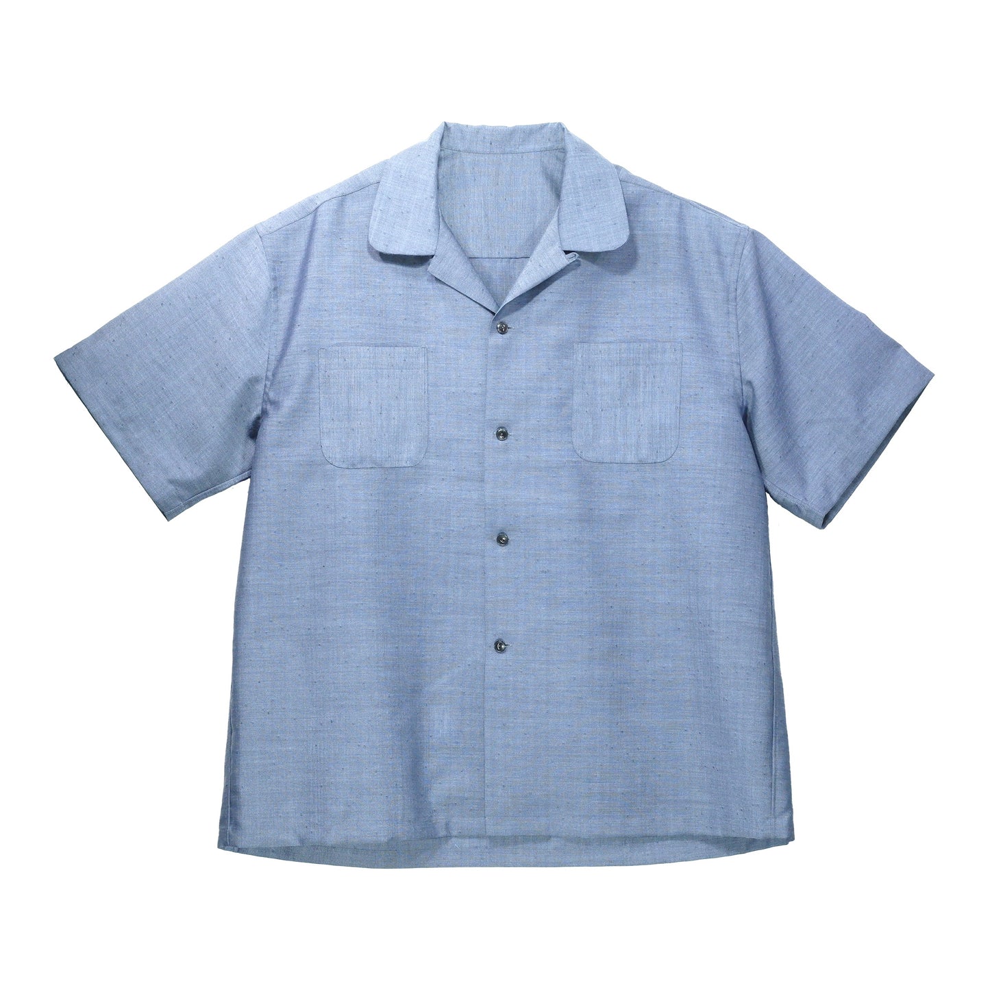 vintage fabric short sleeve shirt1