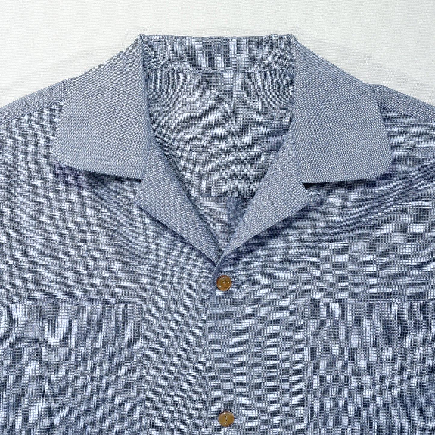 vintage fabric short sleeve shirt2