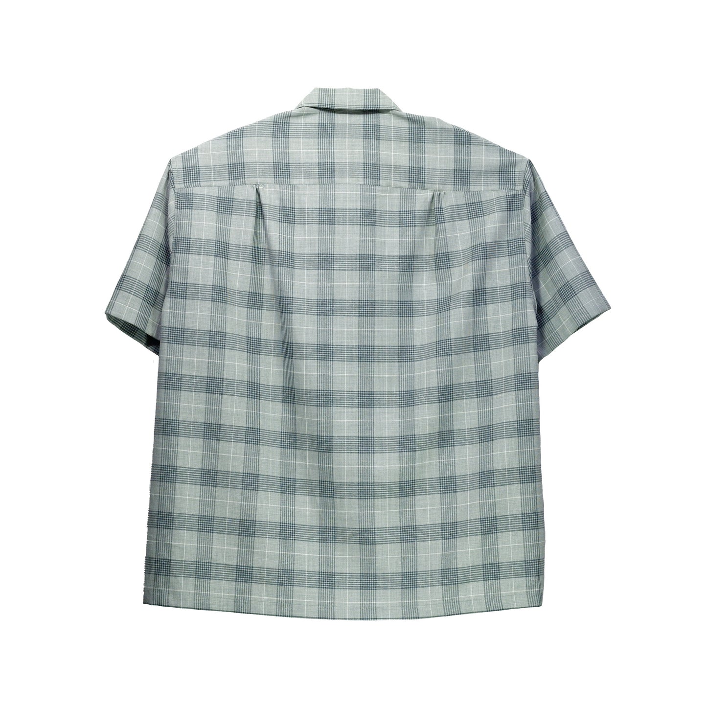 vintage fabric short sleeve shirt3