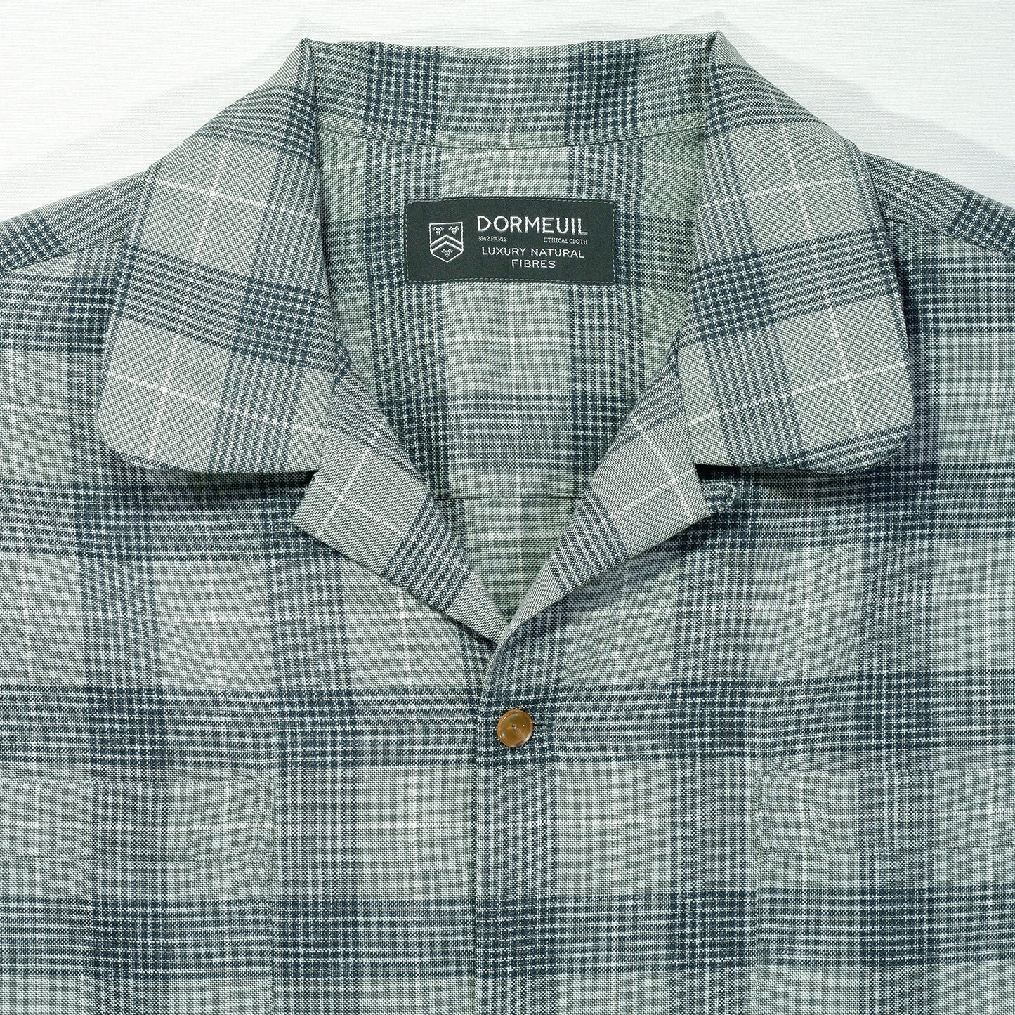 vintage fabric short sleeve shirt3