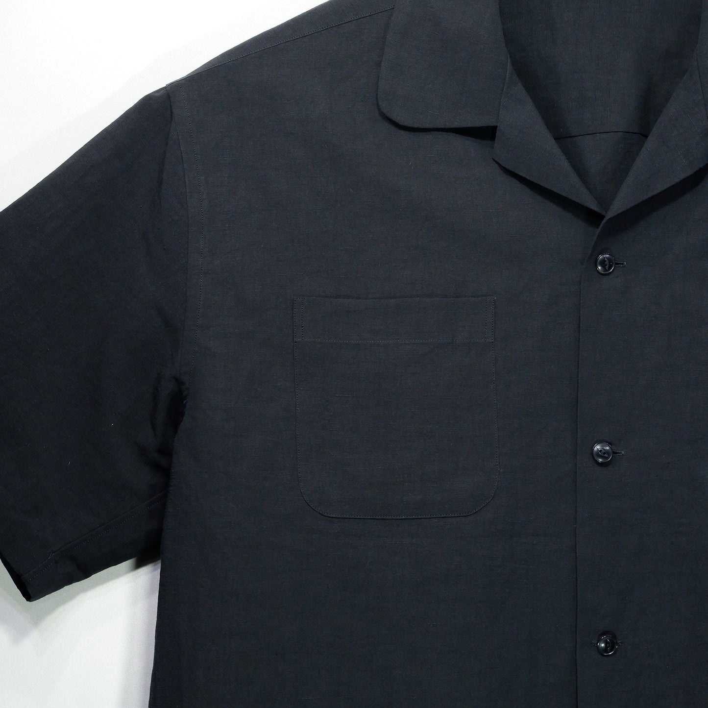 vintage fabric short sleeve shirt4