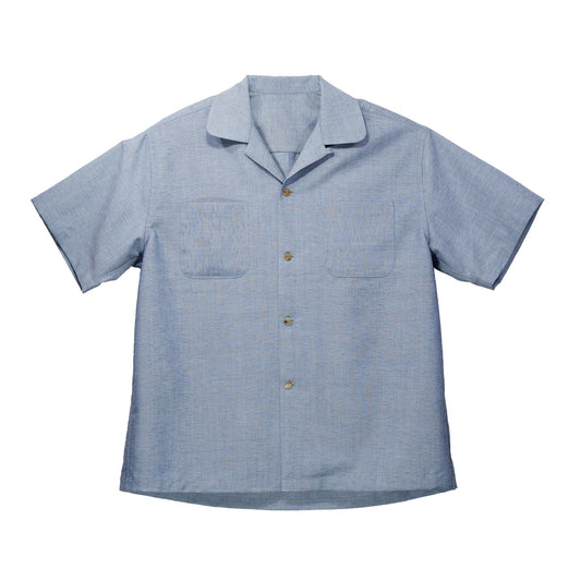 vintage fabric short sleeve shirt2