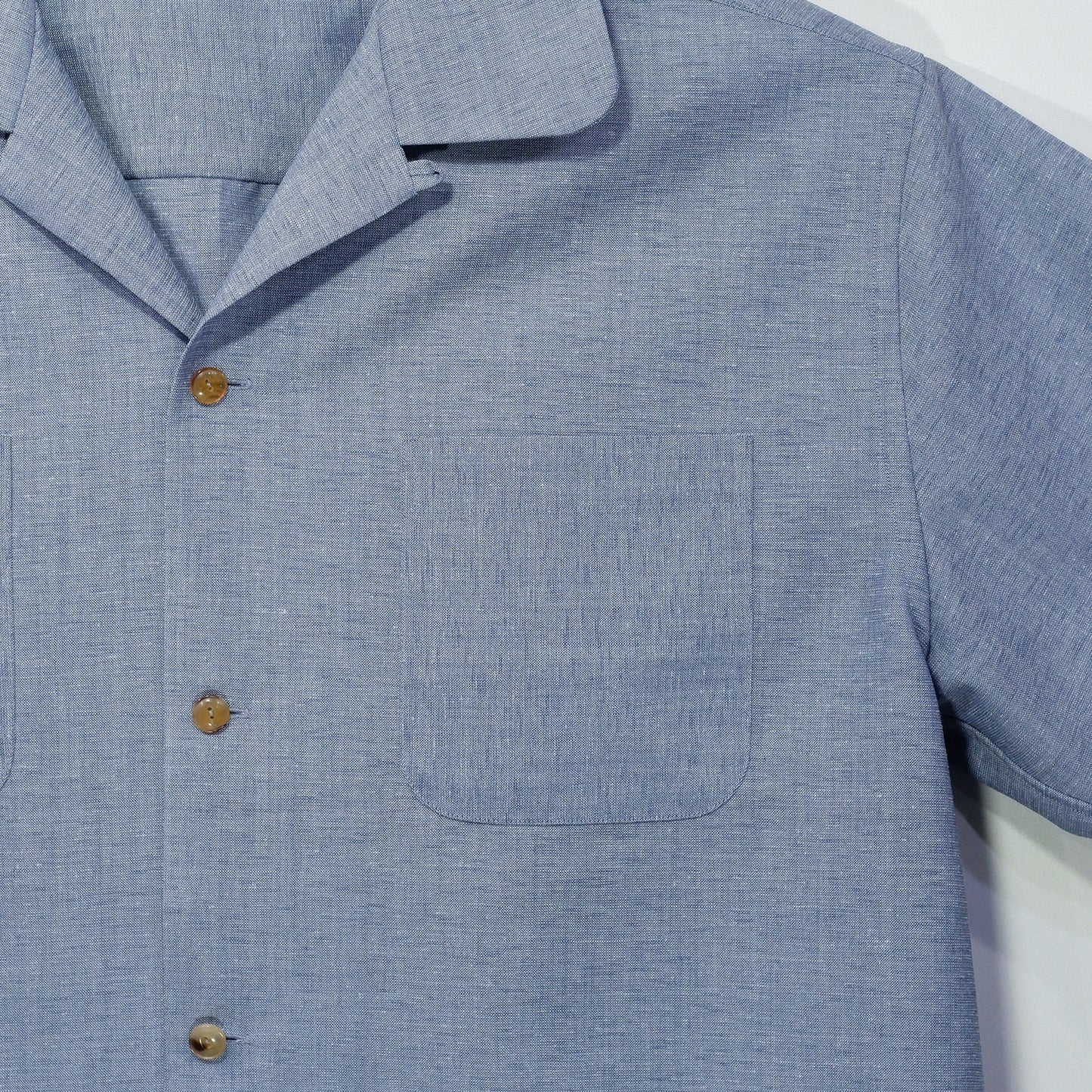 vintage fabric short sleeve shirt2
